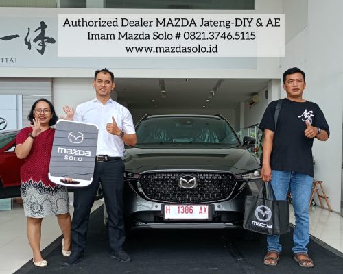 Serah terima pembelian unit MAZDA CX-5 KURO AWD kpd keluarga mas Ryan - Sragen