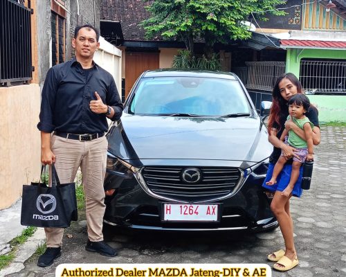 Serah terima pembelian unit MAZDA CX-3 SPORT kpd keluarga mas Pondra - Solo