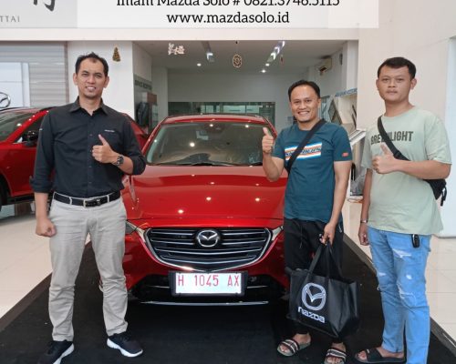 Serah terima pembelian unit MAZDA CX-3 SPORT kpd keluarga Ibu trisni - Boyolali