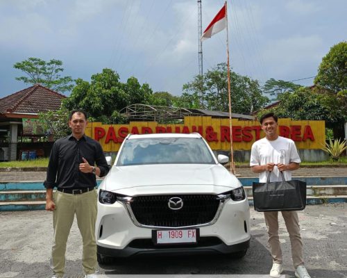 Serah terima pembelian unit MAZDA CX-60 SPORT kpd keluarga mas Denny - Magelang