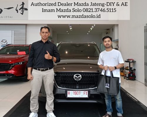 Serah terima pembelian unit MAZDA CX-60 SPORT kpd keluarga mas Alvino - Karanganyar